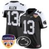 Kaytron Allen Jersey #13 Penn State Orange Bowl Patch Stitched Alternate Football