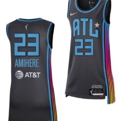 Laeticia Amihere Jersey Rebel Edition Atlanta Dream College Basketball 2023 WNBA Draft Black #23