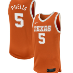 Laila Phelia Jersey #5 Texas Longhorns NIL Basketball Texas Orange