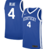 Lexi Blue Jersey #4 Kentucky Wildcats NIL Basketball Royal