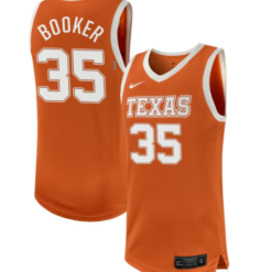 Madison Booker Jersey #35 Texas Longhorns NIL Basketball Texas Orange