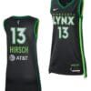 Maia Hirsch Jersey Rebel Edition Minnesota Lynx College Basketball 2023 WNBA Draft Black #13