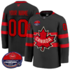 Custom Canada Jersey 4 Nations Face-Off 2025 Champions V2 Stitched
