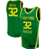 Nate Bittle Jersey #32 Oregon Ducks NIL Basketball Green