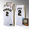 Purdue Boilermakers #2 Fletcher Loyer Jersey 2024 NCAA March Madness Final Four