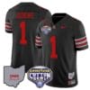Quinshon Judkins Jersey #1 Ohio State Buckeyes Cotton Bowl Patch Stitched Football