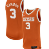 Rori Harmon Jersey #3 Texas Longhorns NIL Basketball Texas Orange