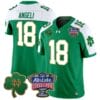 Steve Angeli Jersey #18 Notre Dame 2024 Sugar Bowl Patch V2 Alternate Football All Stitched