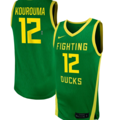 Salimatou Kourouma Jersey #12 Oregon Ducks NIL Basketball Green