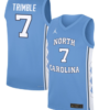 Seth Trimble Jersey #7 North Carolina Tar Heels Basketball Blue