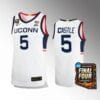 UConn Huskies #5 Stephon Castle Jersey 2024 NCAA March Madness Final Four Jersey