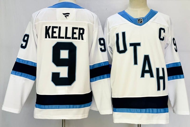 Custom Utah Hockey Club Jersey Name and Number Hockey Stitched White