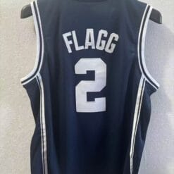 Alternative view of Duke Blue Devils #2 Cooper Flagg Jersey College Basketball Stiched Dark Blue