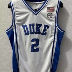 Duke Blue Devils #2 Cooper Flagg Jersey College Basketball Embroidered Blue White