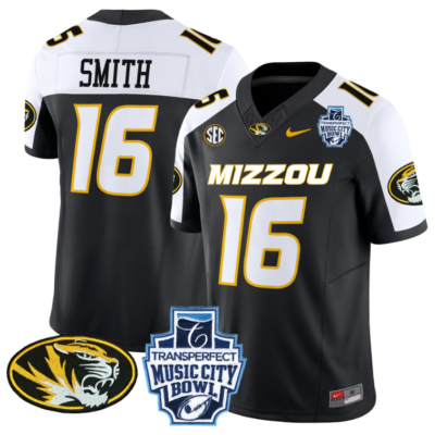 Brad Smith Jersey #16 Missouri Tigers 2024 Music City Bowl Alternate Football