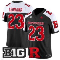 Brian Leonard Jersey #23 Rutgers Scarlet Knights Vapor Limited Football Stitched Alternate