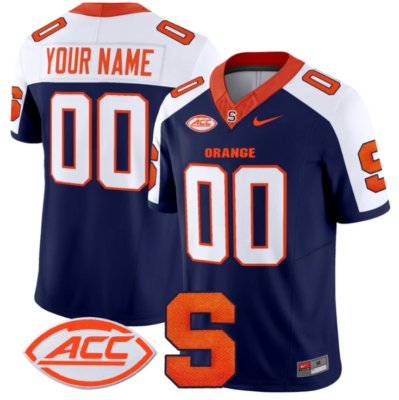 Custom Syracuse Orange Jersey Name and Number Vapor Limited College Football Stitched Alternate