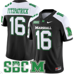 Christian Fitzpatrick Jersey #11 Marshall Thundering Herd Vapor Limited Football All Stitched Alternate
