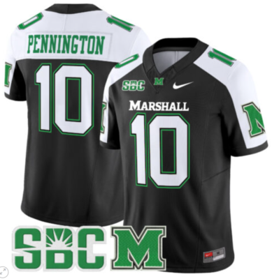 Chad Pennington Jersey #10 Marshall Thundering Herd Vapor Limited Football Alternate All Stitched