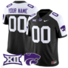 Custom Kansas State Wildcats Jersey Name and Number Vapor Limited Football All Stitched Alternate