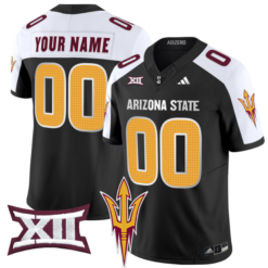 Custom Arizona State Sun Devils Jersey Name, Number 2024 Vapor Limited Stitched Alternate