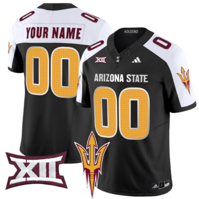 Custom Arizona State Sun Devils Jersey Name, Number 2024 Vapor Limited Stitched Alternate