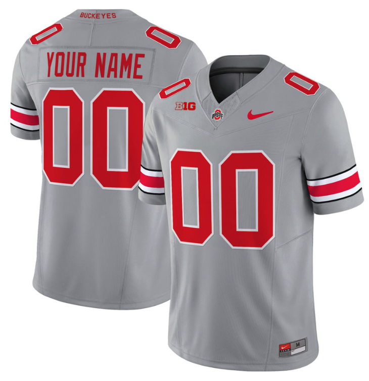 Custom Ohio State Buckeyes Jersey Name, Number Football Stitched - Image 2