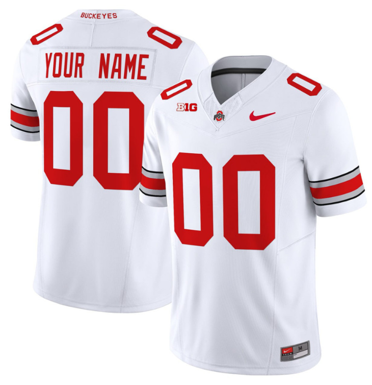 Custom Ohio State Buckeyes Jersey Name, Number Football Stitched - Image 3