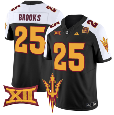 DeCarlos Brooks Jersey #25 Arizona State Sun Devils Vapor Limited College Football Alternate