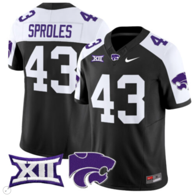 Darren Sproles Jersey #43 Kansas State Wildcats Vapor Limited Football All Stitched Alternate