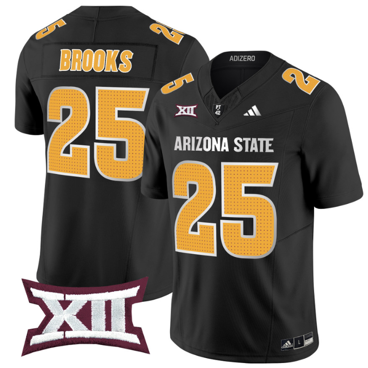 DeCarlos Brooks Jersey #25 Arizona State Sun Devils 2024 Vapor Limited Alternate Football - Image 6
