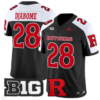 Dariel Djabome Jersey #28 Rutgers Scarlet Knights Vapor Limited Football Stitched Alternate
