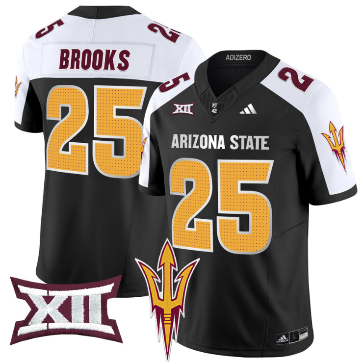DeCarlos Brooks Jersey #25 Arizona State Sun Devils 2024 Vapor Limited Alternate Football