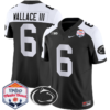 Harrison Wallace III Jersey #6 Penn State 2024 Fiesta Bowl Patch Football Alternate