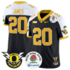 Jordan James Jersey #20 Oregon Ducks Football 2024 Rose Bowl Alternate
