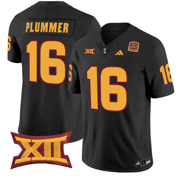 Jake Plummer Jersey #16 Arizona State Sun Devils Vapor Limited College Football Alternate - Image 6