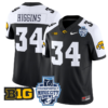 Jay Higgins Jersey #34 Iowa Hawkeyes 2024 Music City Bowl Patch Alternate Football