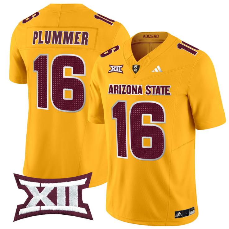 Jake Plummer Jersey #16 Arizona State Sun Devils 2024 Vapor Limited Stitched Alternate - Image 4