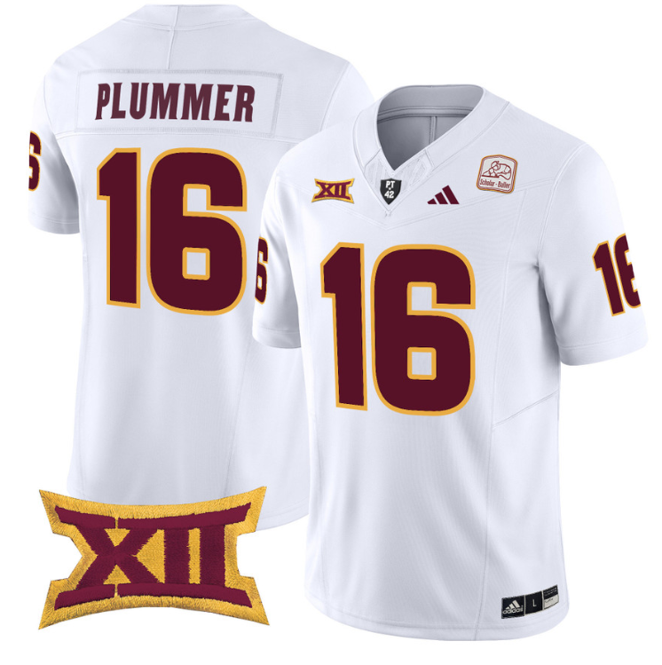 Jake Plummer Jersey #16 Arizona State Sun Devils Vapor Limited College Football Alternate - Image 2