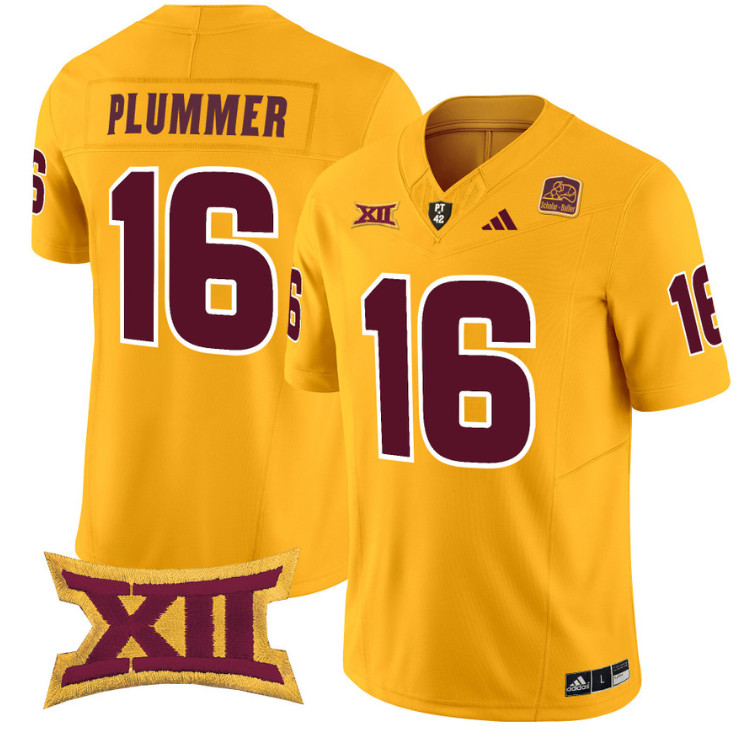 Jake Plummer Jersey #16 Arizona State Sun Devils Vapor Limited College Football Alternate - Image 5