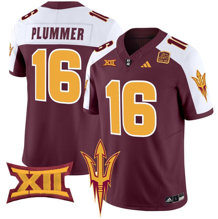 Jake Plummer Jersey #16 Arizona State Sun Devils Vapor Limited College Football Alternate - Image 4