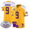 Joe Burrow Jersey #9 LSU Tigers 2024 Texas Bowl Football Stitched Alternate