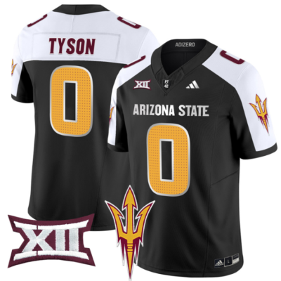 Jordyn Tyson Jersey #0 Arizona State Sun Devils 2024 Vapor Limited Stitched Alternate