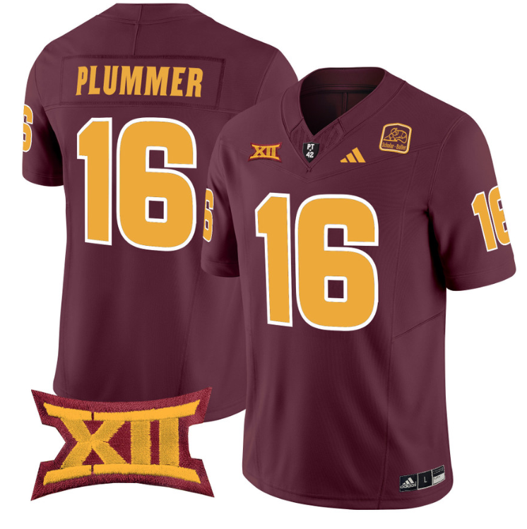 Jake Plummer Jersey #16 Arizona State Sun Devils Vapor Limited College Football Alternate - Image 3