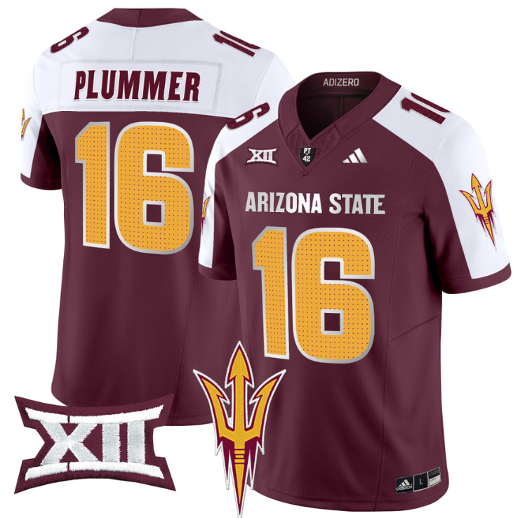 Jake Plummer Jersey #16 Arizona State Sun Devils 2024 Vapor Limited Stitched Alternate - Image 3