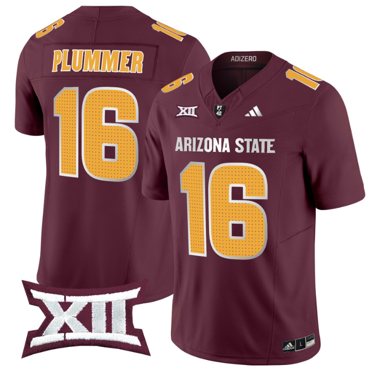 Jake Plummer Jersey #16 Arizona State Sun Devils 2024 Vapor Limited Stitched Alternate - Image 2