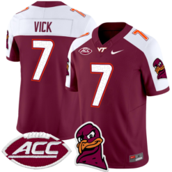Michael Vick Jersey #7 Virginia Tech Hokies Vapor Limited College Football Stitched Alternate