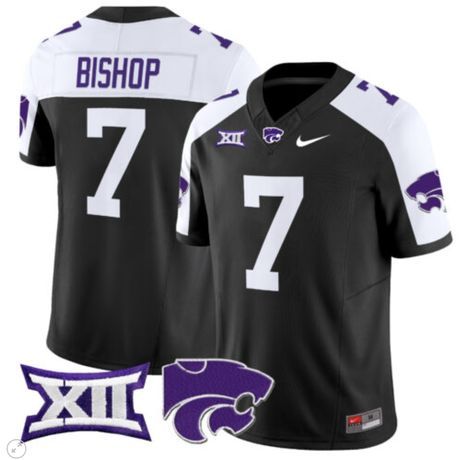 Michael Bishop Jersey #7 Kansas State Wildcats Vapor Limited Football Stitched Alternate