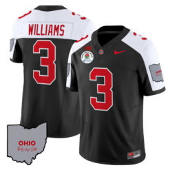 Miyan Williams Jersey #3 Ohio State Rose Bowl Patch Football V3 Alternate