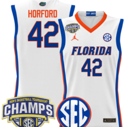 Alternative view of Al Horford Jersey #42 Florida Gators 2025 SEC Champions Stitched Basketball